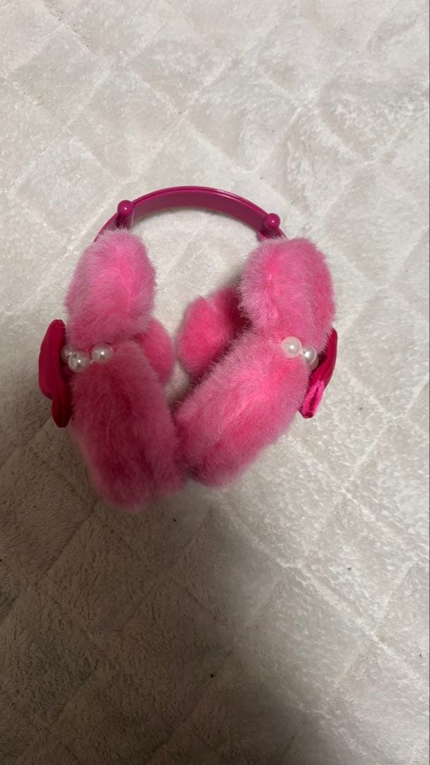 ミニー イヤーマフ ピンク