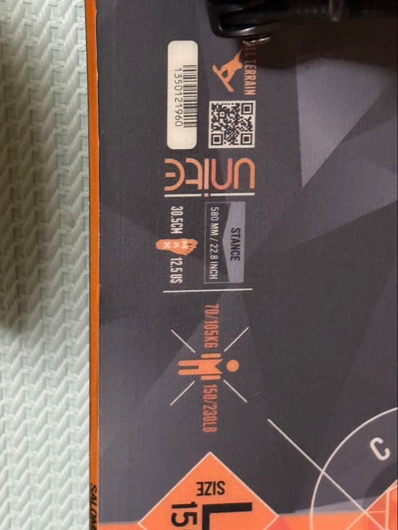 SALOMON スノーボード バインディングセット