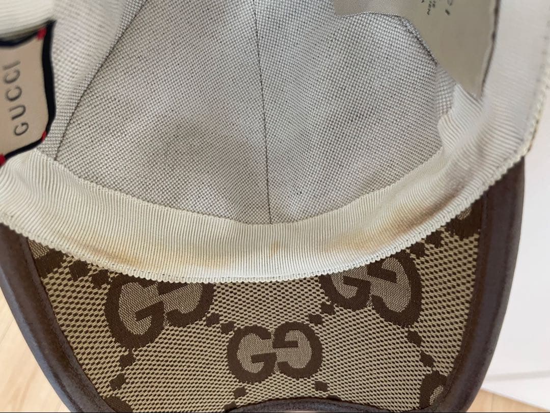 GUCCI GGパターン キャップ　サイズS（56）