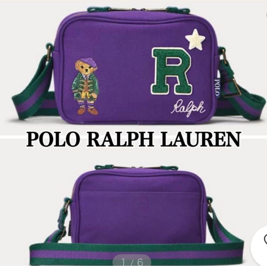 新品　ラルフローレン　ポロベア キャンバス ショルダーバッグ