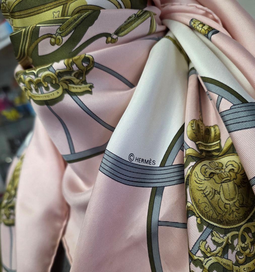 未使用 HERMES SPRINGS ースカーフ カレ90