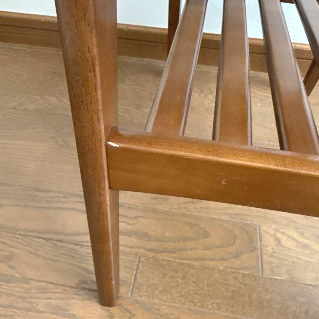 カリモク60　リビングテーブル　小　ウォールナット　サイドテーブル　ローテーブル