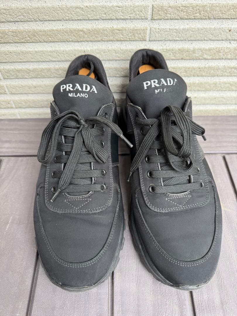 銀座店購入★PRADA カジュアルスニーカー ブラック