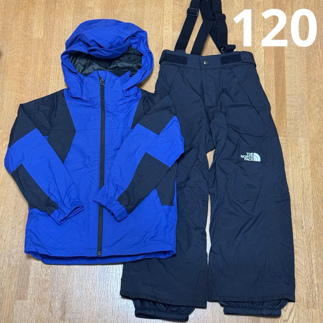 used ノースフェイス120 キッズ　スノーウェア　スキーウェア　スノボウェア