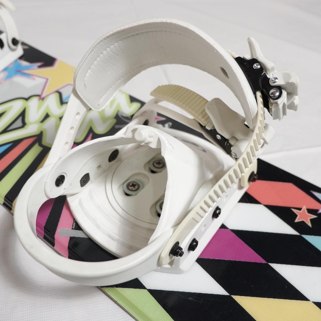 ZUMA キッズ スノーボード 120cm ビンディング付き ジュニア用 初心者