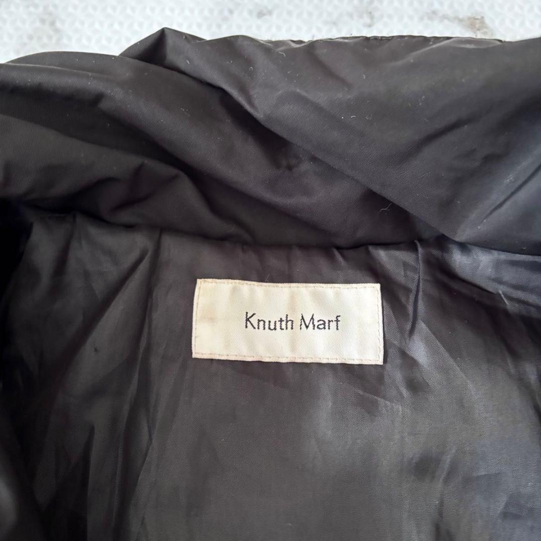 Knuth Marf クヌースマーフ スタンドカラーダウンジャケット　ブラック