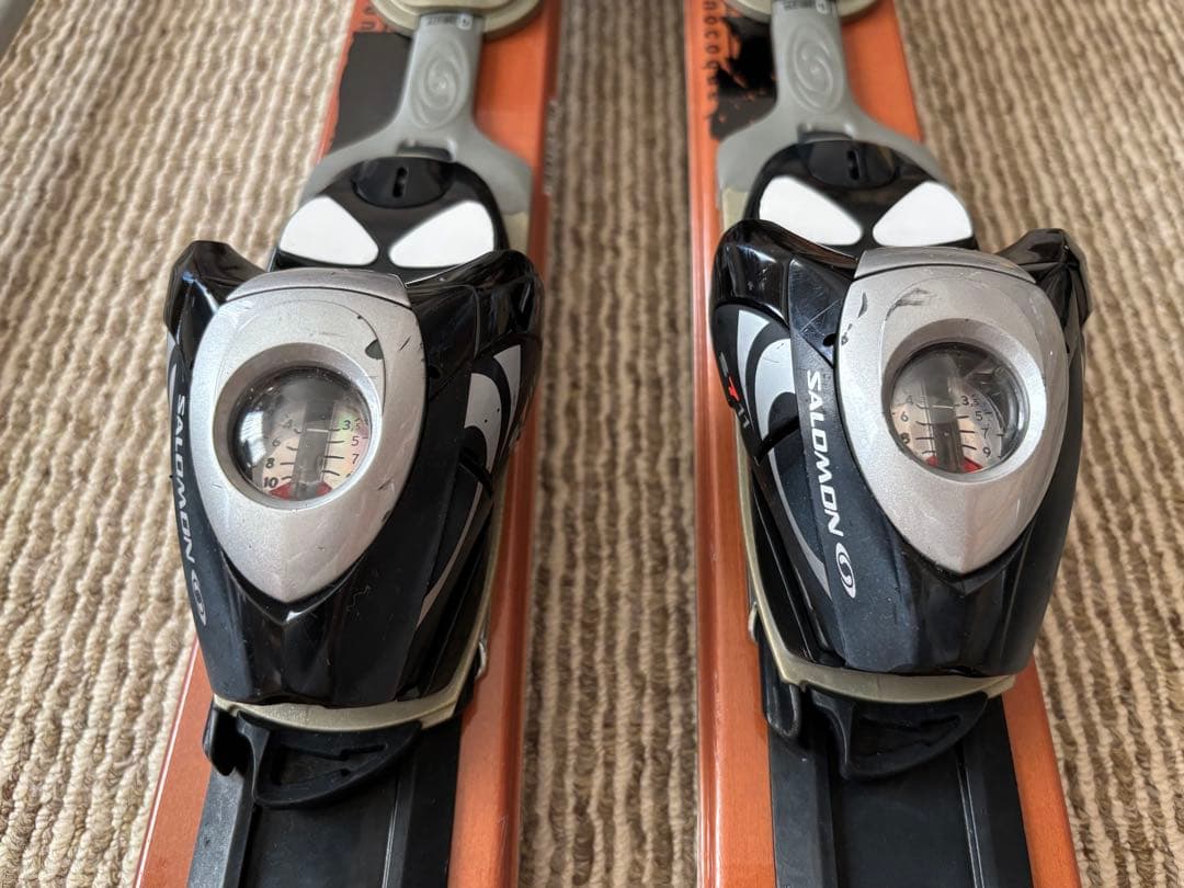 SALOMON VEスキー板（ビンディング付）・キザキストック・収納ケース