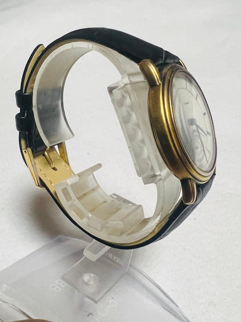 シチズン　CLUB LA MER 燻仕上げ　高精度クォーツ電池/ベルト新品