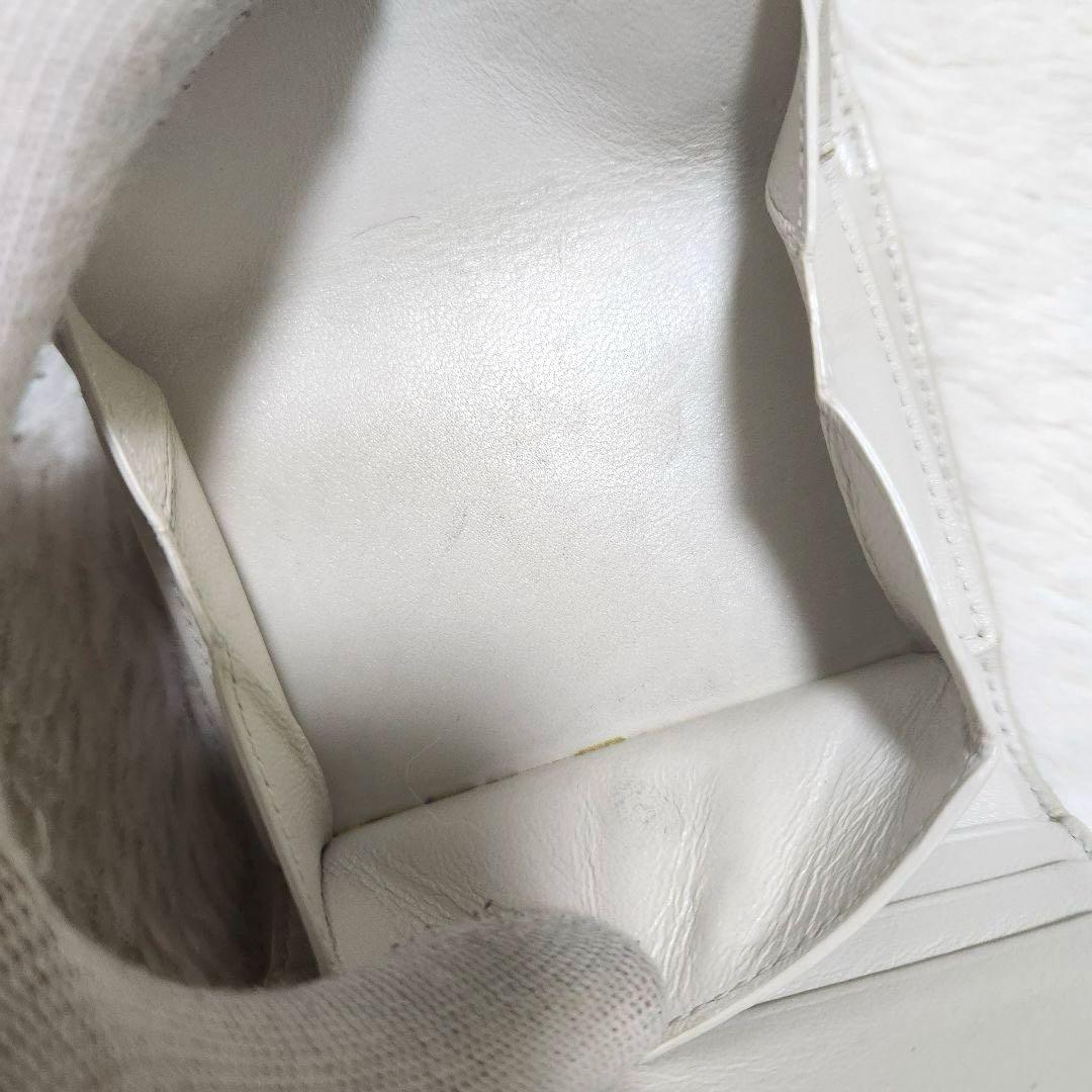 ✨極美品　現行デザイン✨サンローラン　三つ折り　カサンドラ　キャビアスキン