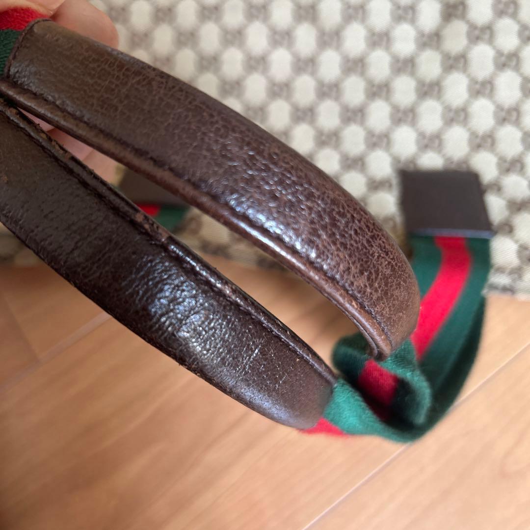 Gucci GGキャンバス　トートバッグ　マザーズバッグ