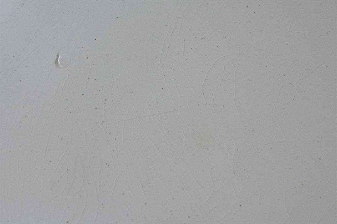 フランスアンティーク　オクトゴナル　プレート　直線　Φ22.4cm