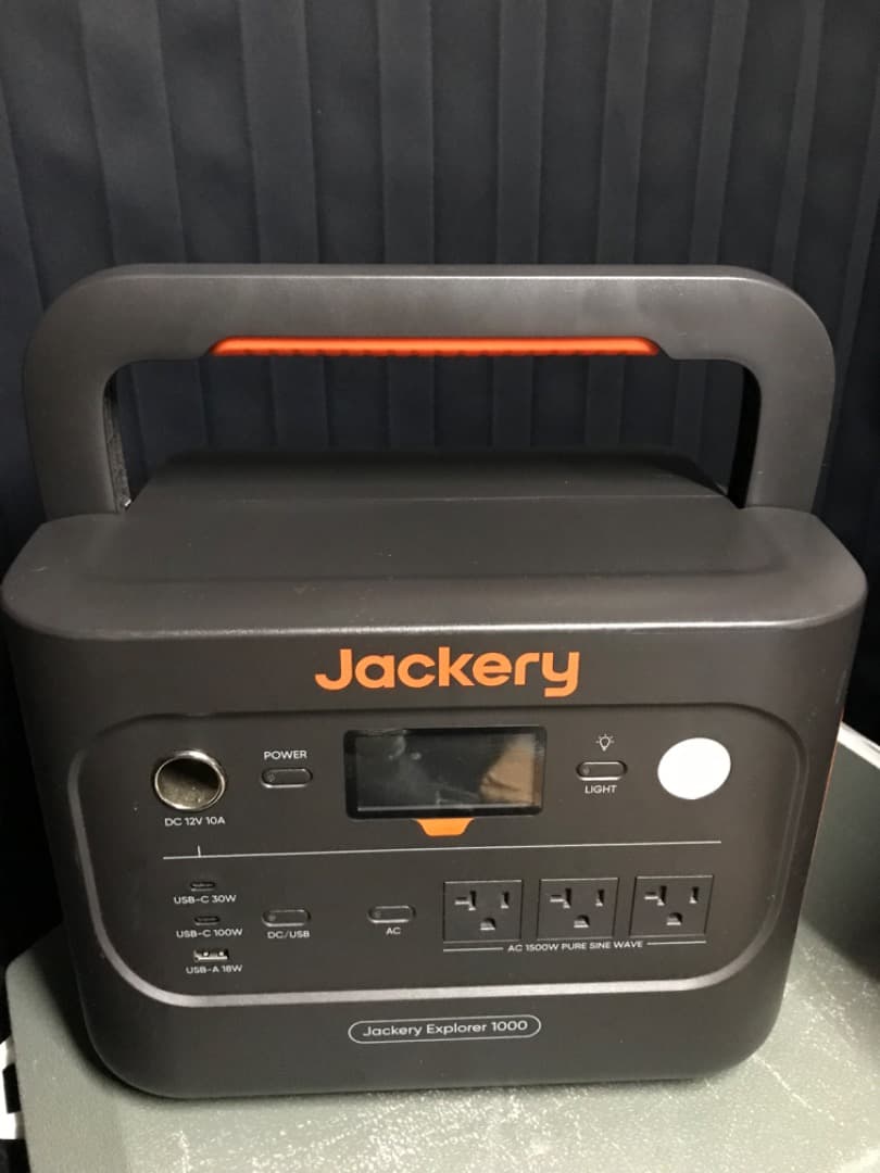 発電機・ポータブル電源 Jackery1000new
