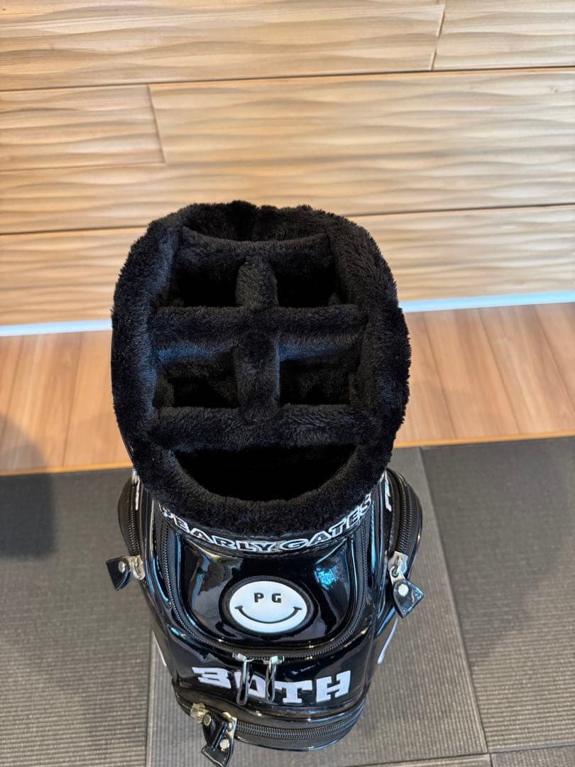 パーリーゲイツ キャディバッグ　オンライン限定モデル　30周年　ブラック