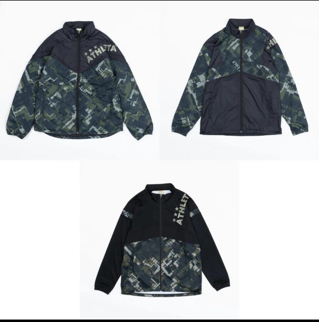 完売アスレタ 福袋 2026 メンズ原宿限定カラートレーニングウィンターセットS