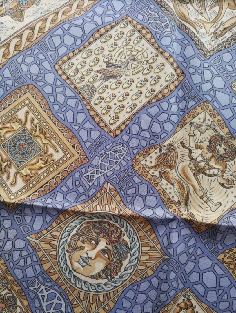 エルメス　HERMES　スカーフ　カレ90　私達の海