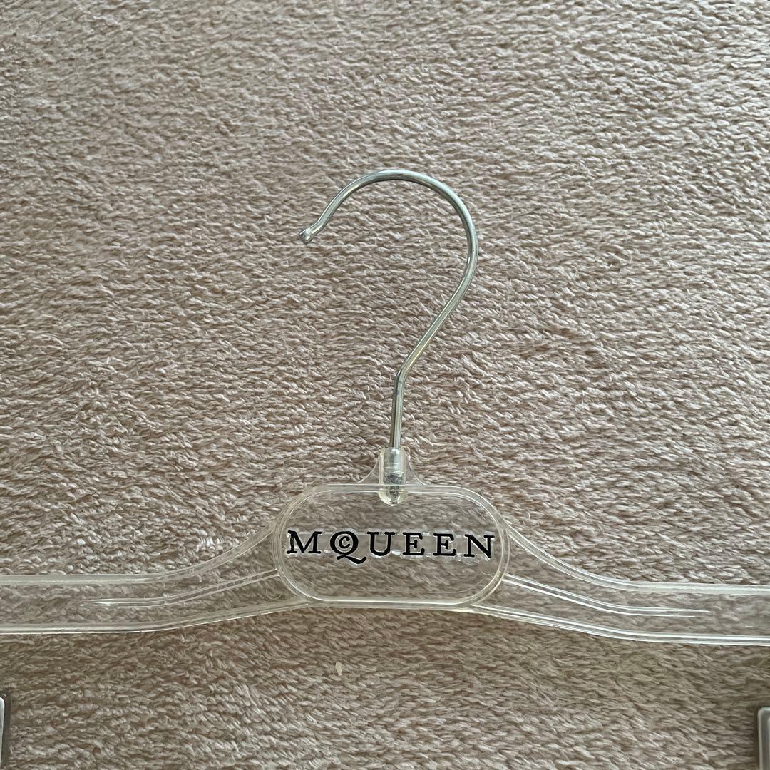 b*様 ALEXANDER MCQUEEN 赤 ハイウエスト ミモレ丈スカート