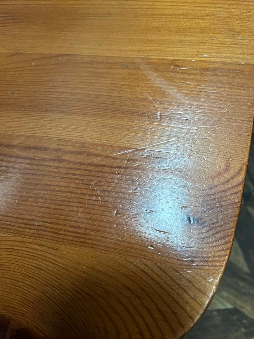 木製カントリー ダイニングチェア 椅子 インテリア ハート型 パイン材