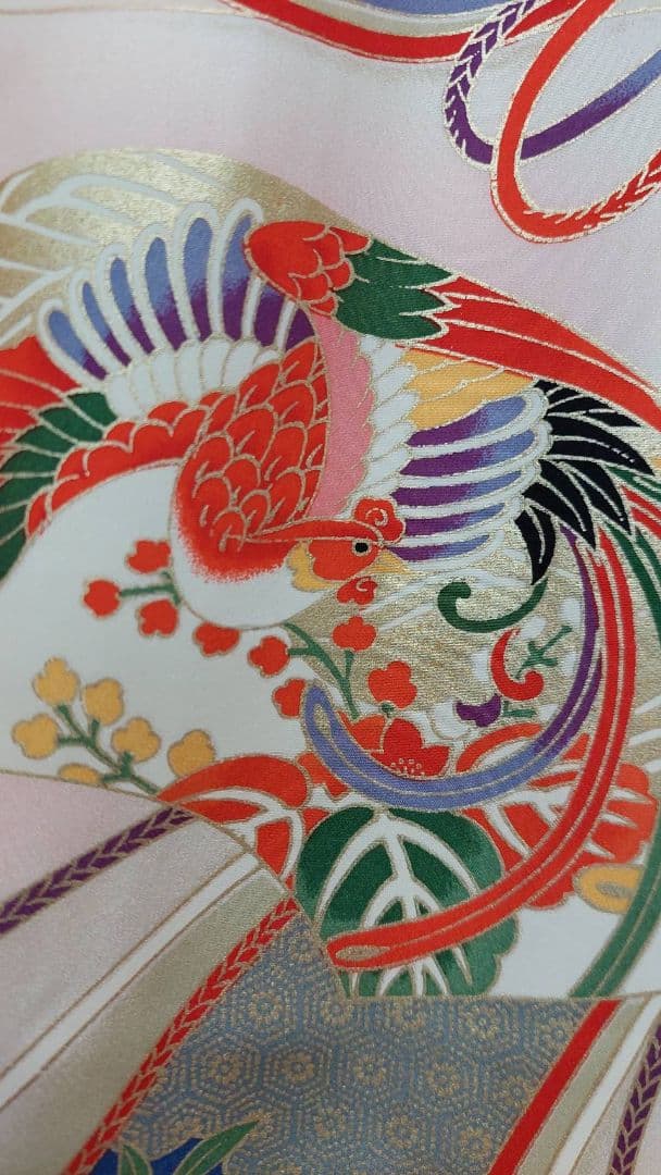 NA140アンティーク子供着物七五三正絹着丈96センチ裄丈46センチ綺麗です