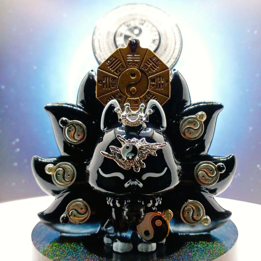 九尾の狐✨⭐️オルゴナイト⭐️✨魔除け■財運■金運■精神安定