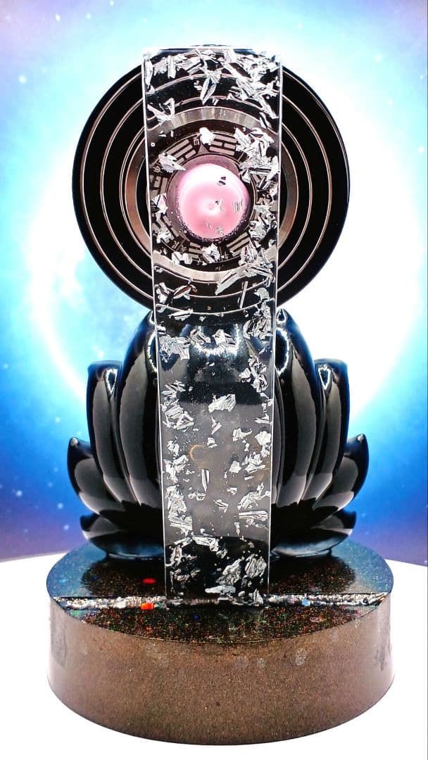 九尾の狐✨⭐️オルゴナイト⭐️✨魔除け■財運■金運■精神安定