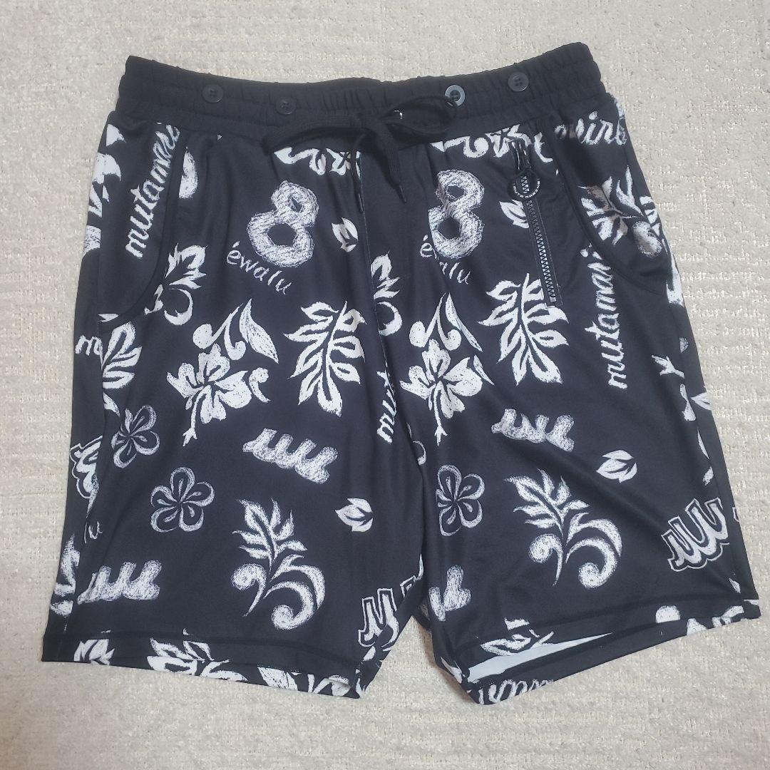 【美品】muta MARINE/ムータ マリン/総柄ラッシュハーフパンツ