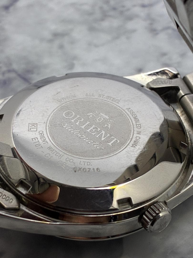 ORIENT　オリエント　オートマティック　自動巻　ET07-C1　デイデイト