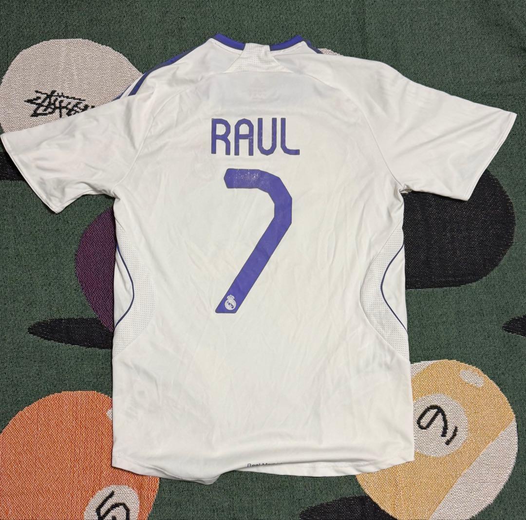 正規07/08 レアル・マドリード ホームユニフォーム ラウール