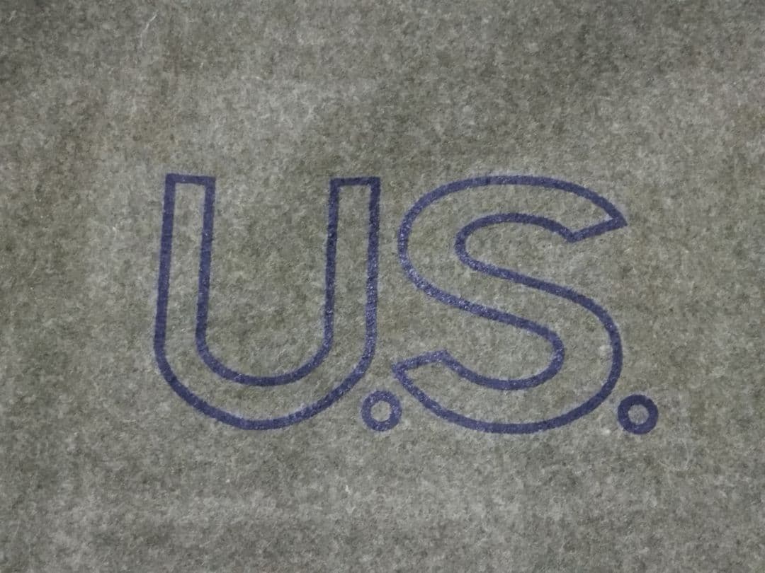 (4965)60s．USブランケット　米軍放出デッドストック　新品未使用レア