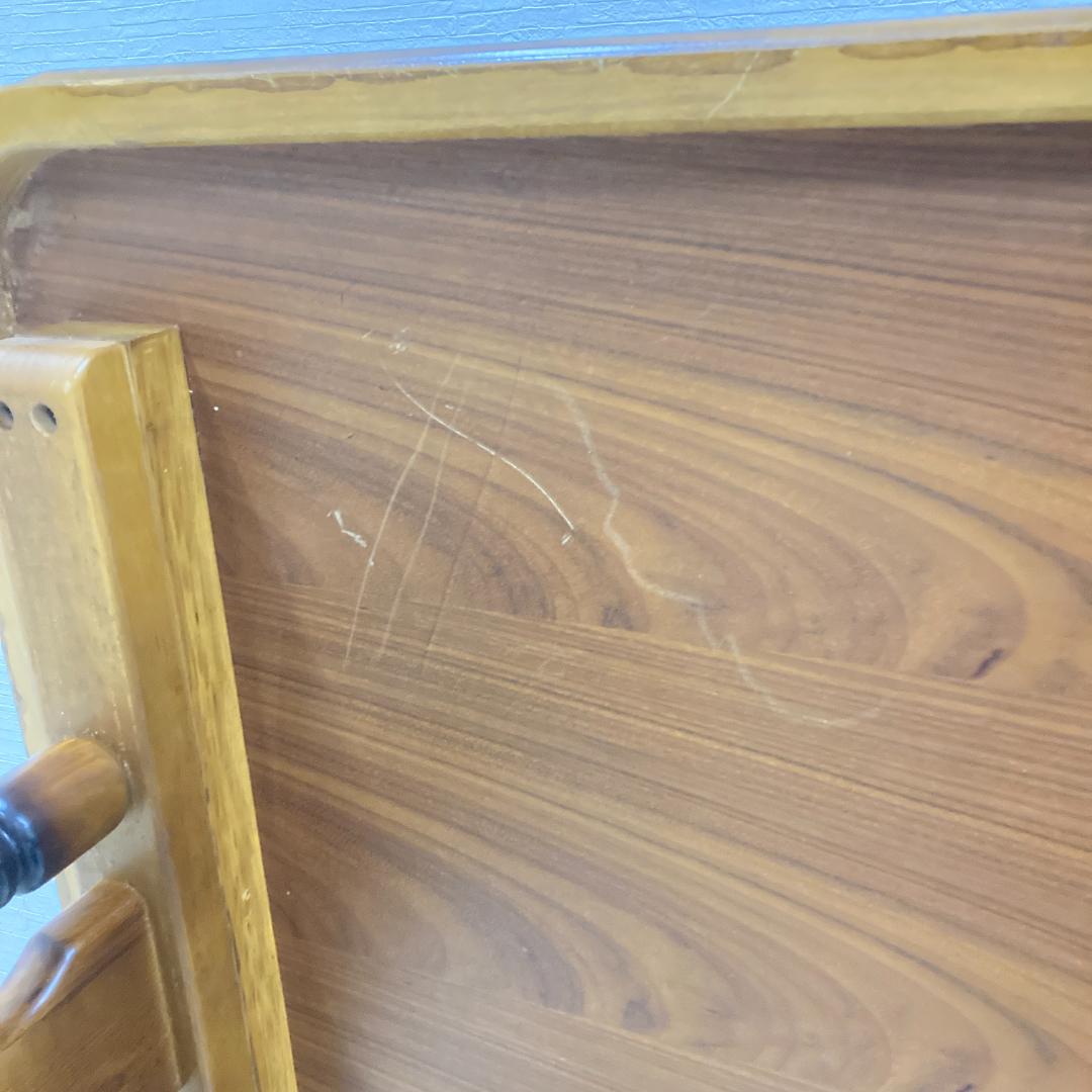 【カリモク】コロニアル　ダイニングテーブル　レトロ