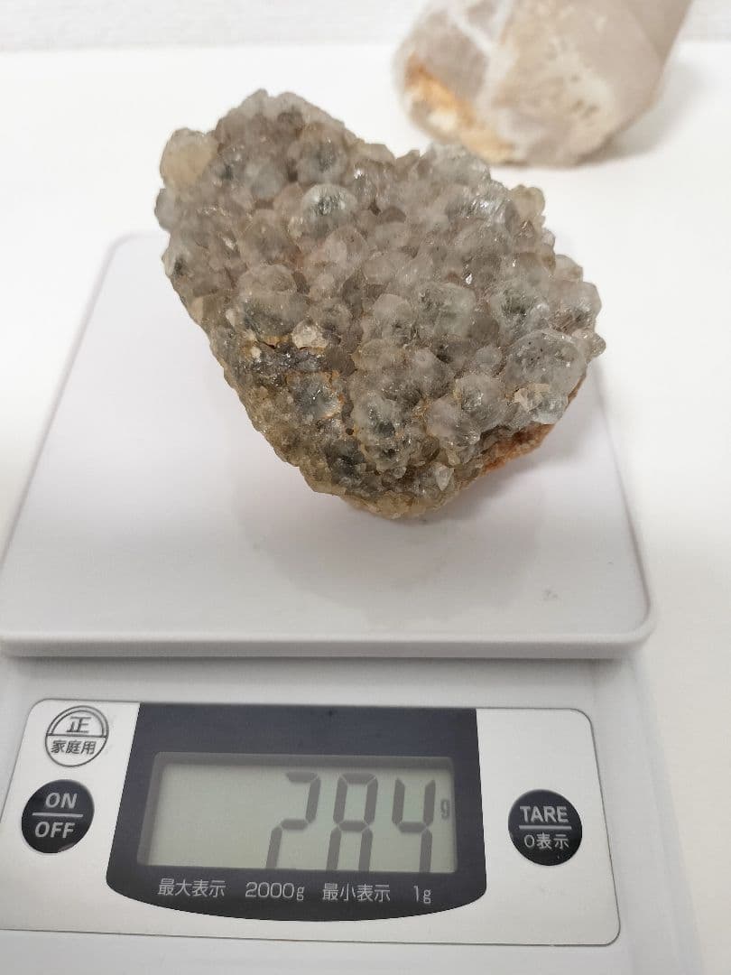 原石セット　3点　水晶　グリーンアメジスト