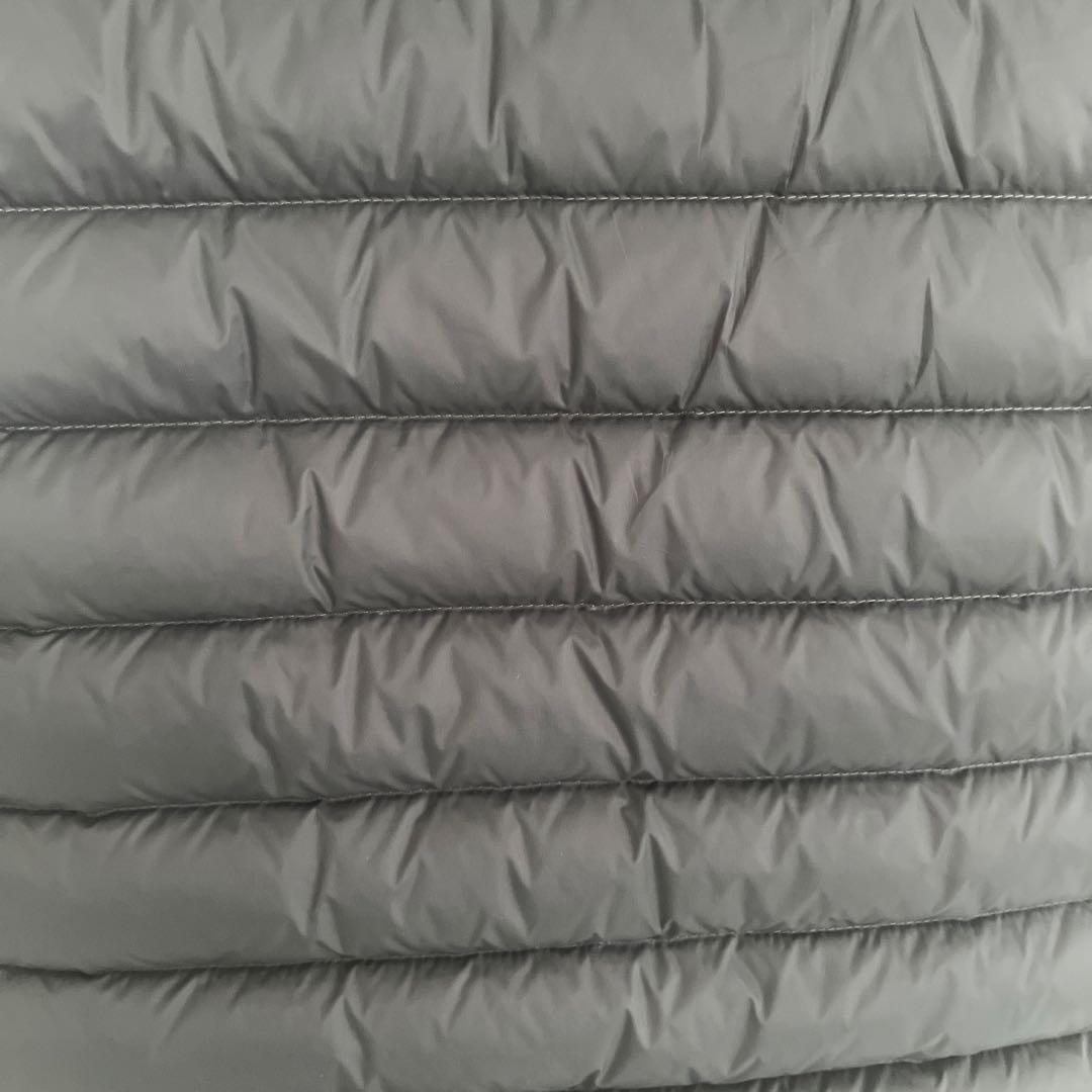 ダントンDANTON インナーダウンベスト　グレー　サイズ36 Vネック