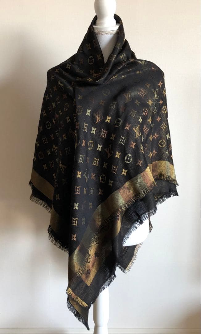 ルイヴィトン M71548 シルク ソーシャイン ストール ショール