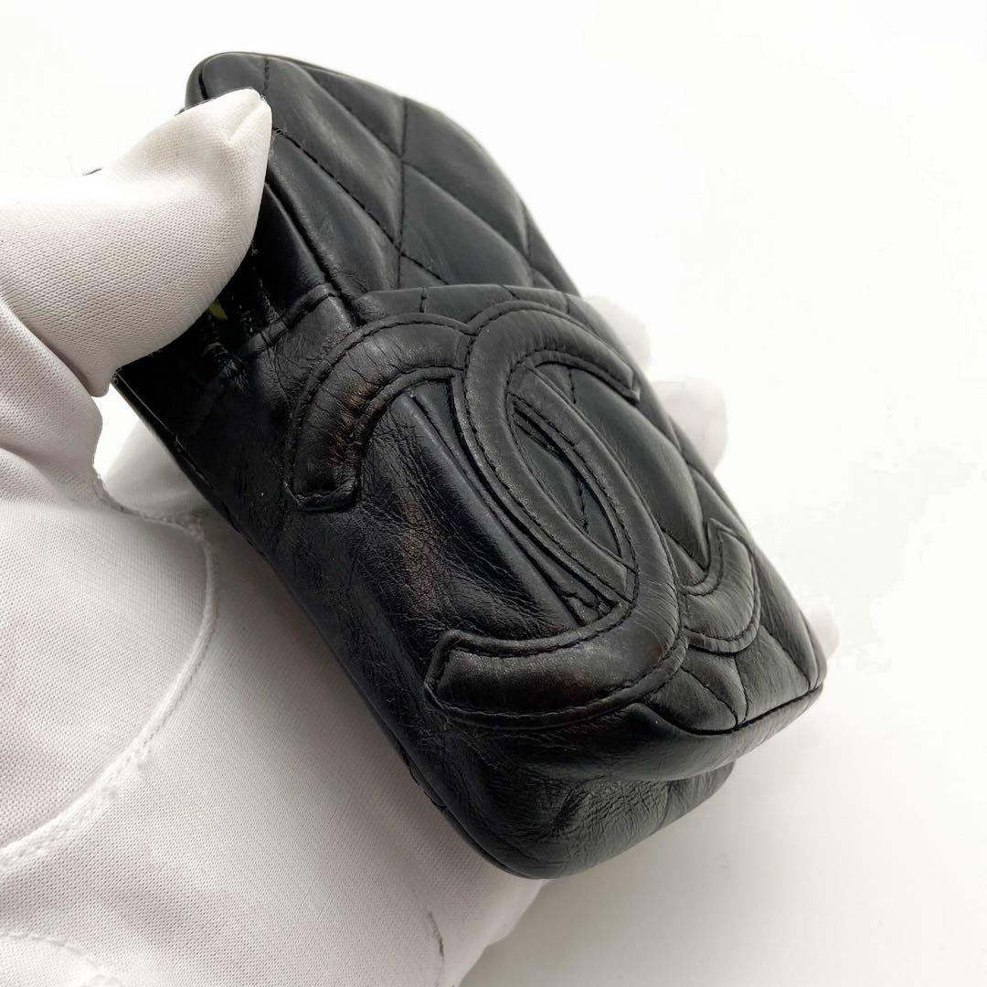 CHANEL マトラッセ タバコケース シガレットホルダー カンボン ライン