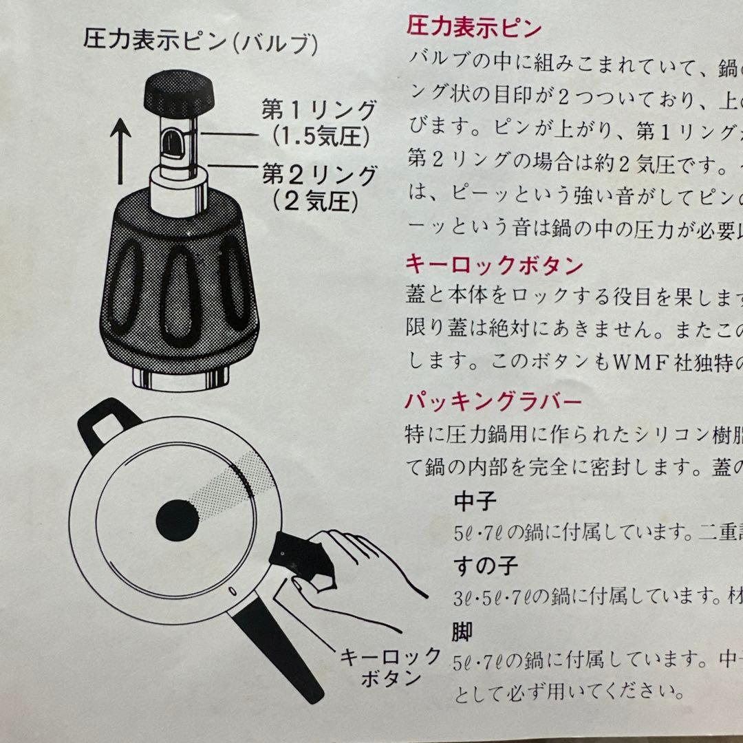 WMF Schnelltopf❣️ 圧力鍋 22cm ❣️蒸し器　❣️IH対応
