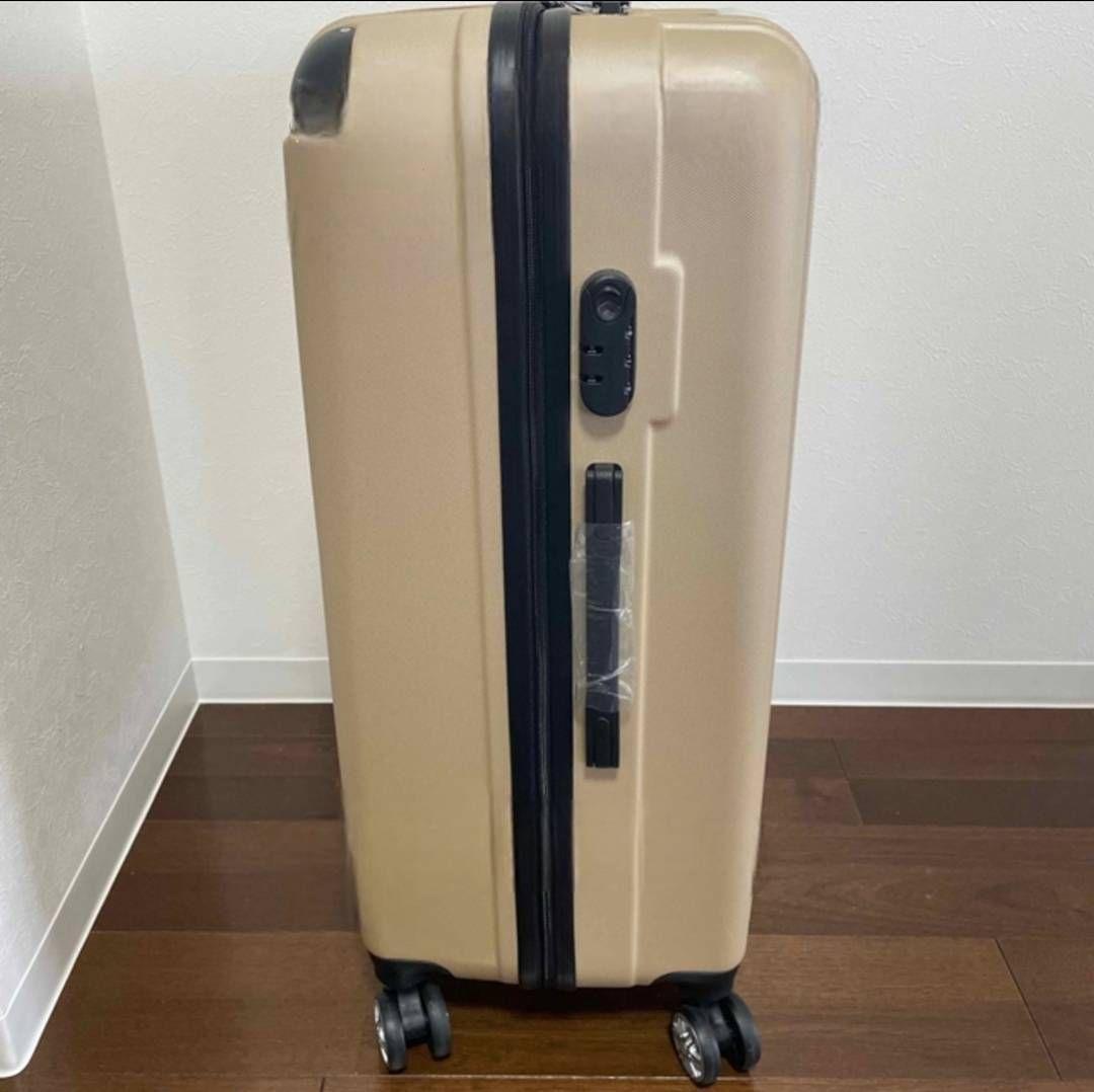 大容量　軽量　スーツケース 本体　激安　高品質　Lサイズ　XLサイズ ゴールド