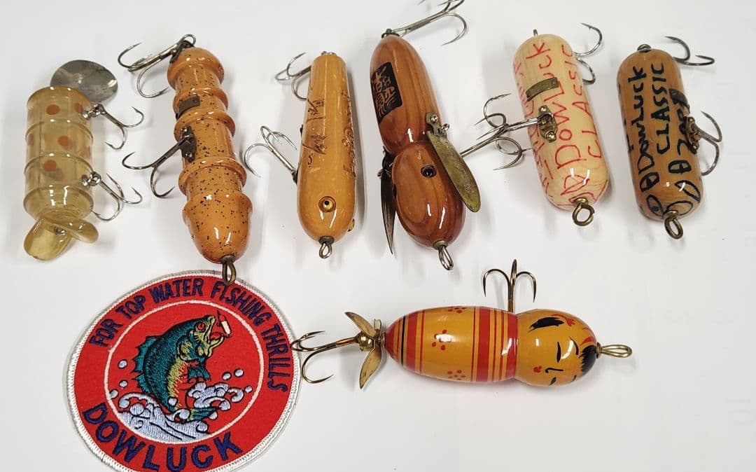 道楽、トップウォータールアー　DOWLUCK セット　ワッペン