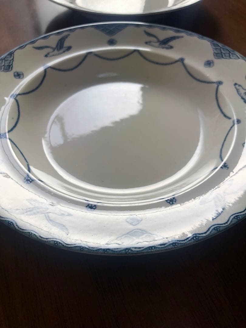 グスタフスベリ オーレンスド　カモメディーププレート23cm