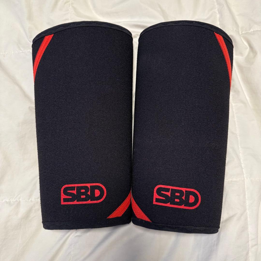 極美品★ SBD パワーリフティング ニースリーブ Lサイズ