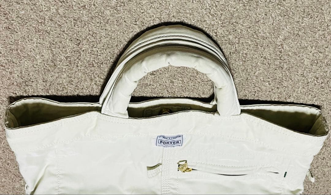 ポーター マイル トートバッグ 754-15115 吉田カバン オフホワイト