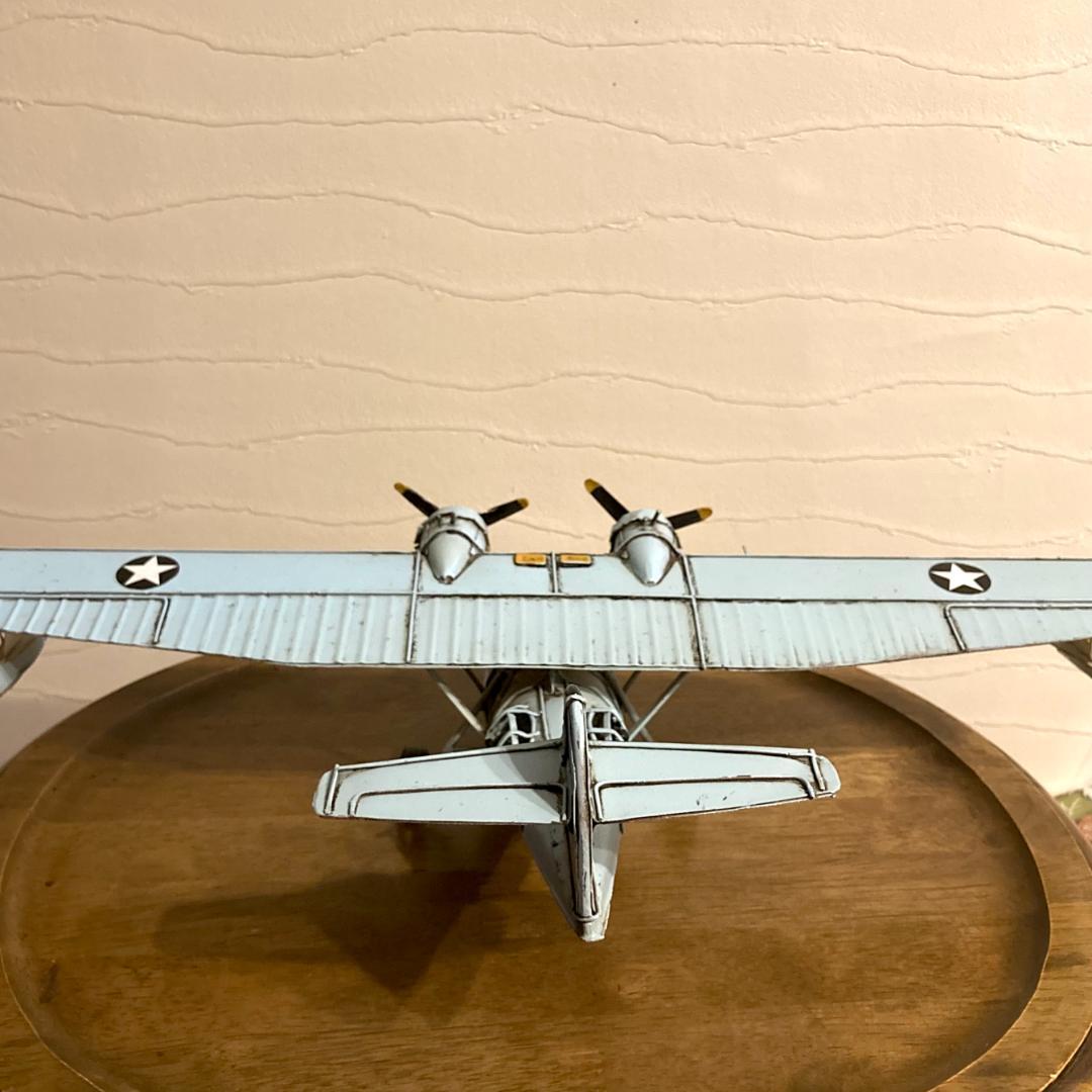PBY カタリナ 飛行艇 ブリキ インテリア 置物 おもちゃ プラモデル 模型