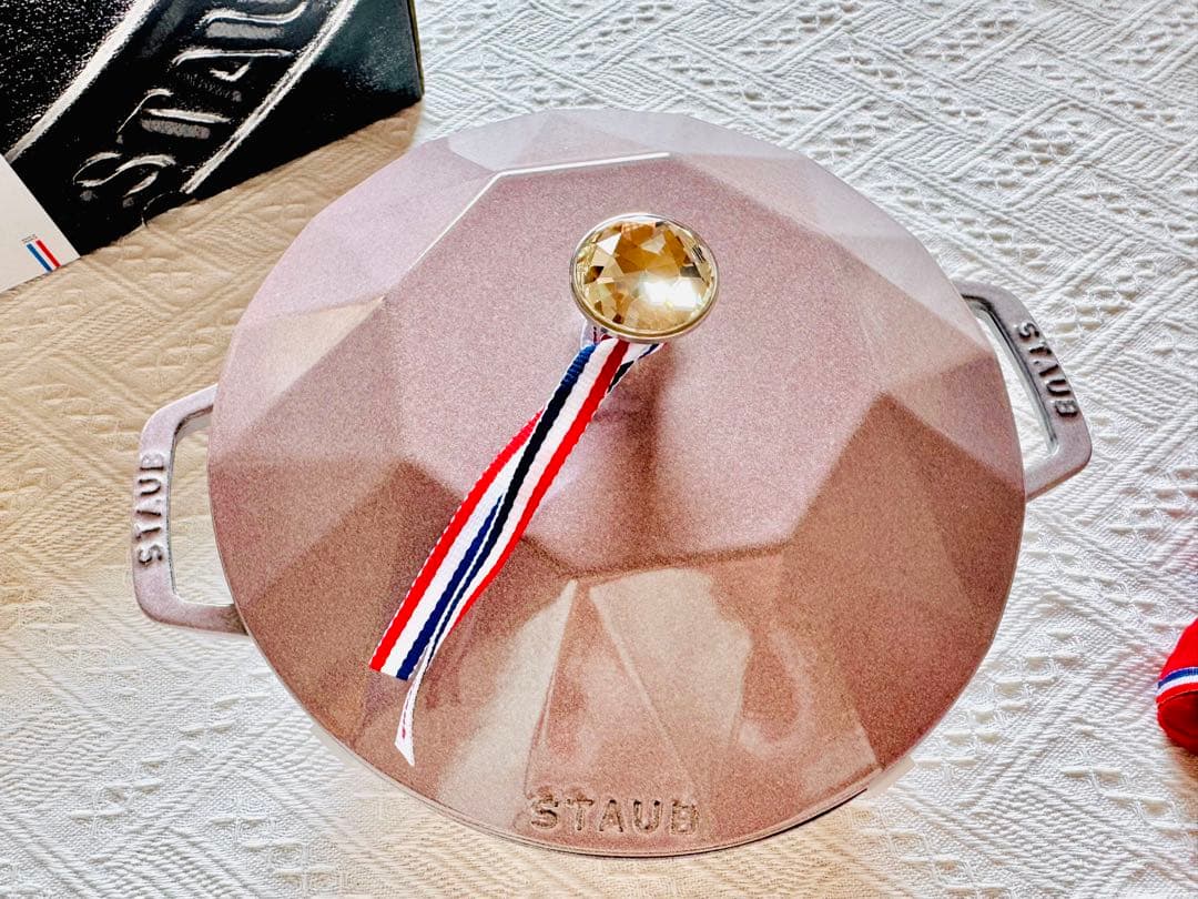 staub ストウブ 24cm ダイヤモンドココット セット