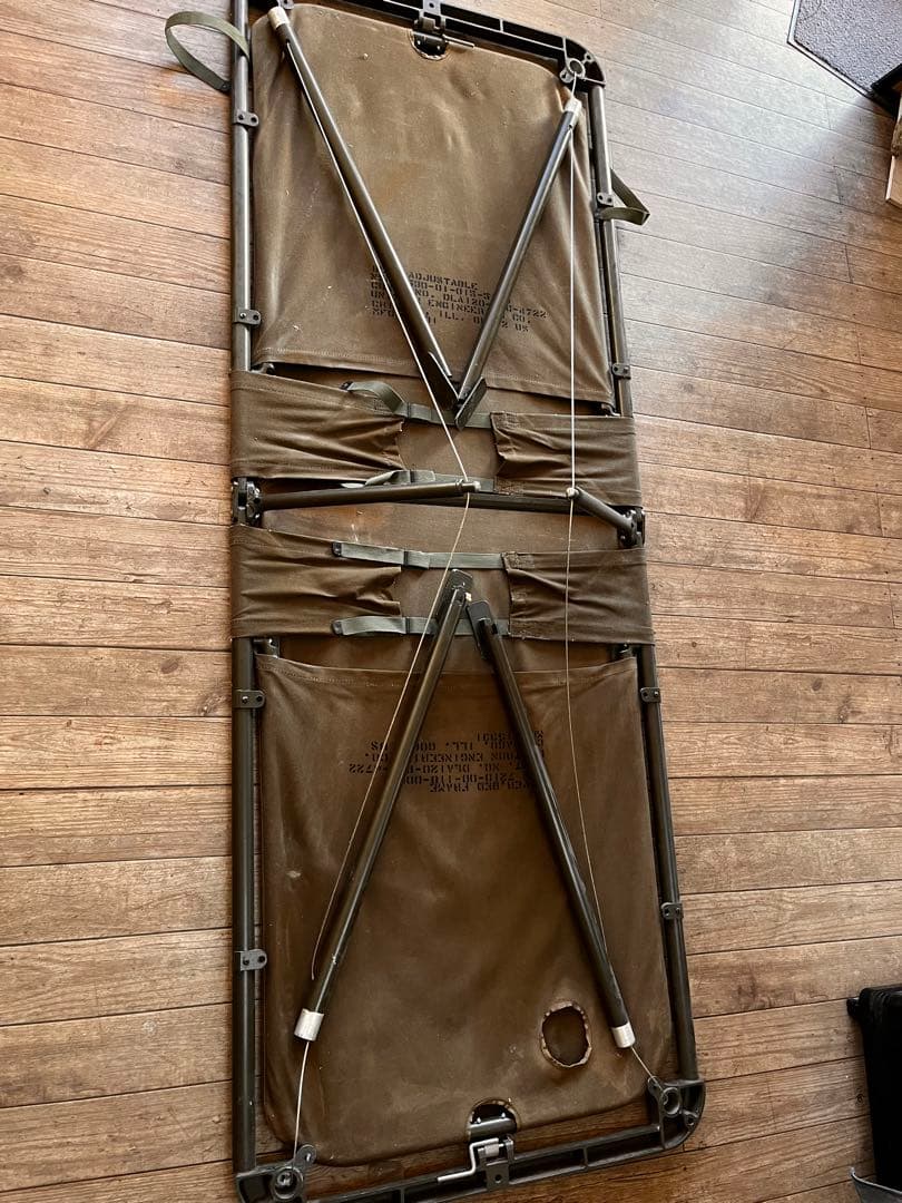 もう売ります　入手困難　ヴィンテージ80sミリタリーベッドUSED　送料込み