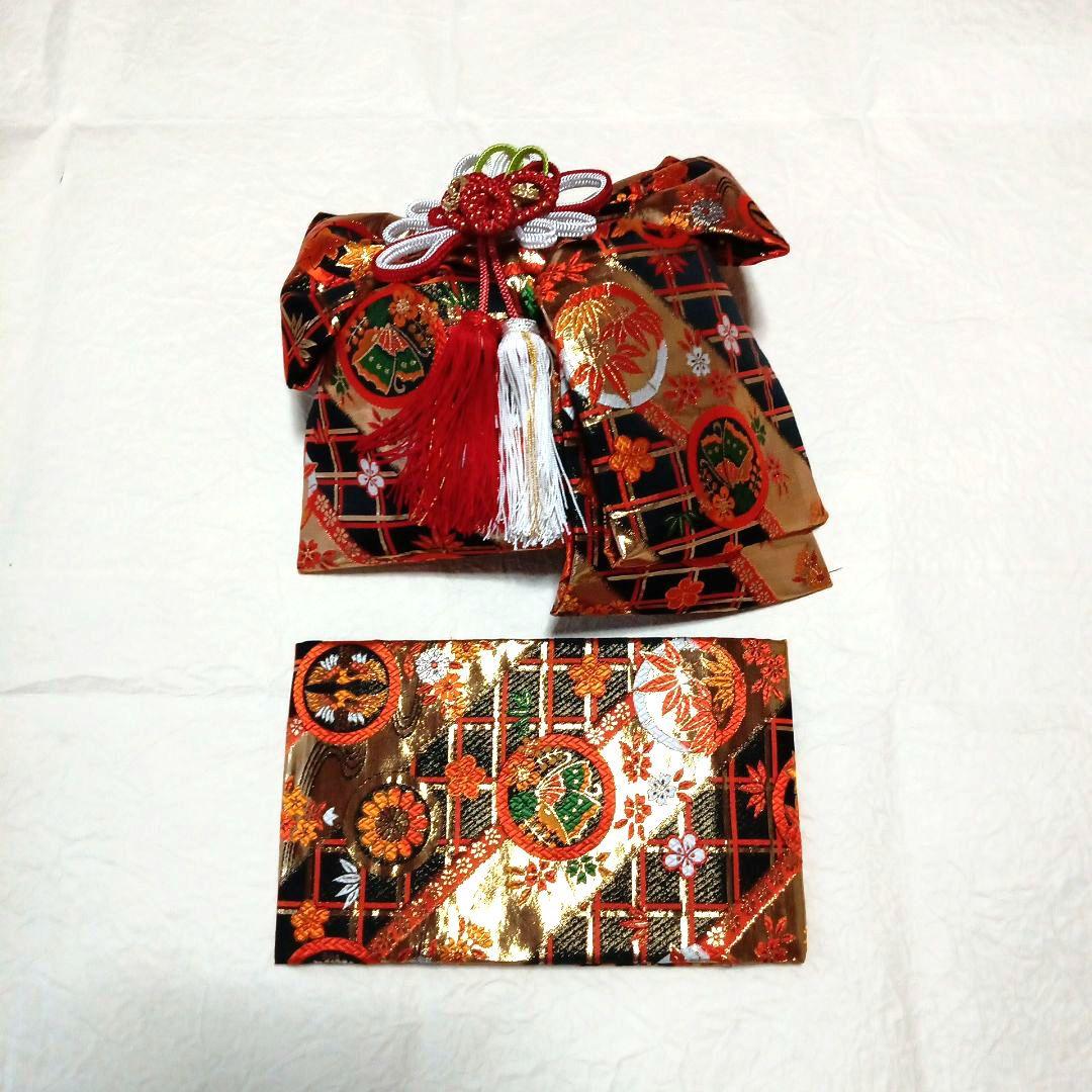 七五三　七歳　着物・結び帯フルセット　⑨