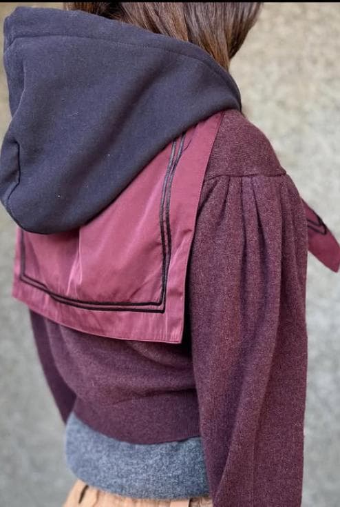 2/11限定値下　MERYLL ROGGE フーディー　スカーフ　メリルロッゲ