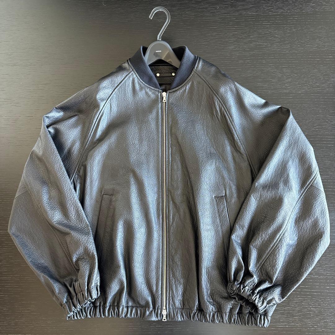 専用 ssstein SHRUNK LEATHER ZIP JACKET