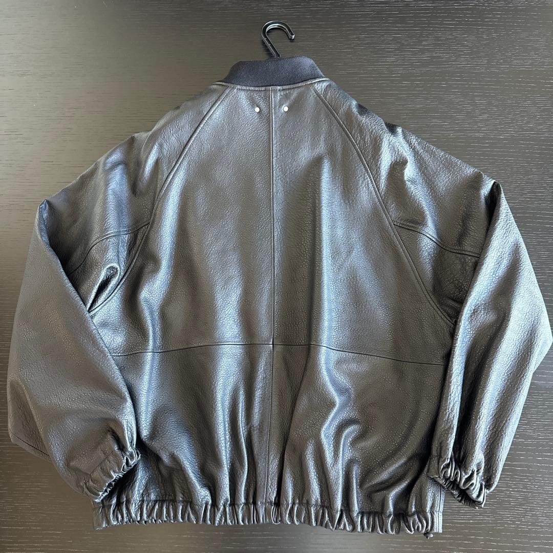 専用 ssstein SHRUNK LEATHER ZIP JACKET