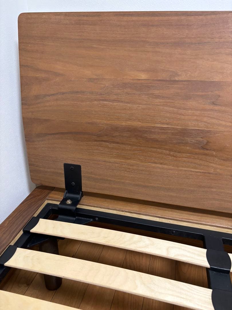 【無印良品】木製ベッドフレーム／セミダブル