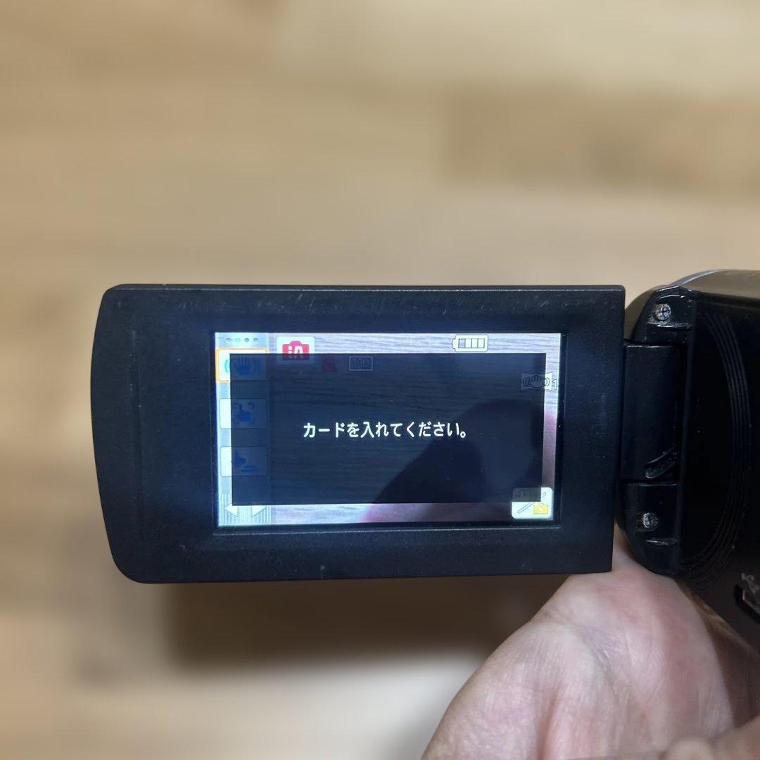 Panasonic HC-V480MS ビデオカメラ　黒色　バッテリー　充電器