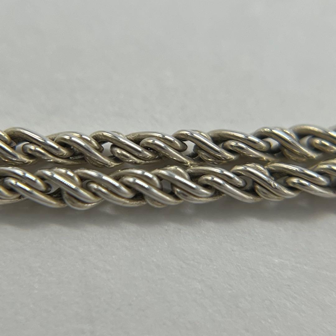 ティファニー TIFFANY ダブルロープ ダブルスター ブレスレット SV