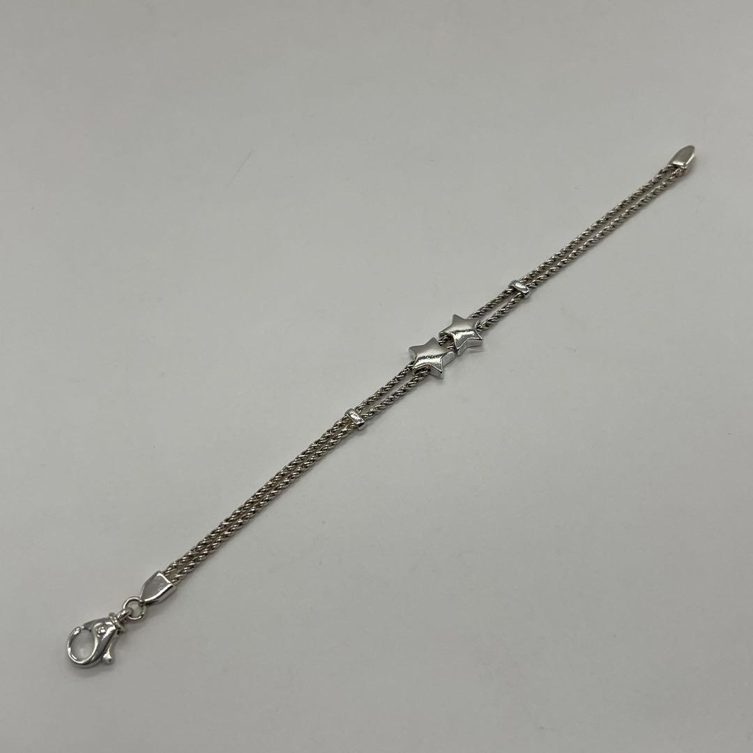 ティファニー TIFFANY ダブルロープ ダブルスター ブレスレット SV